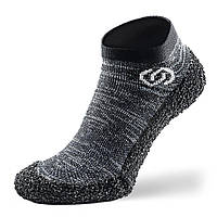 Носки для фитнеса Skinners granite grey - XS - (серый/белый цвет)