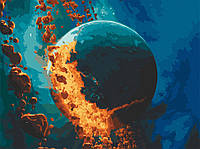 Lb Красивая картина раскраска по номерам цифрам Art Craft "Взрыв Фаэтона" 40х50 см 10552-AC живопись рисование