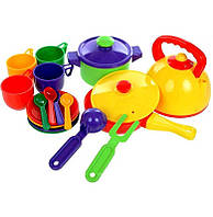 Lb Дитячий ігровий набір посуду 71009, 17 предметів