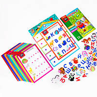 Go Детская настольная игра "Азбука с магнитной доской" VT5412-01 буквы на магнитах