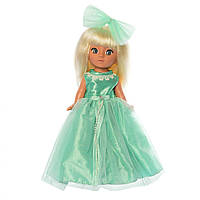 Go Детская кукла в платье M 3870 с музыкой на укр. языке (Бирюзовый)
