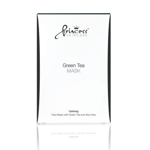 PRINCESS — Green Tea Mask — Заспокійлива маска 1x8шт