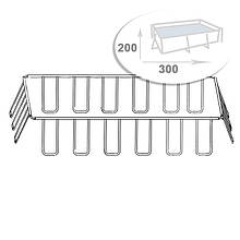 Каркас Intex 88272. Розмір 300 х 200 х 75 см топ