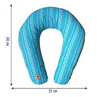 Go Подушка для кормления МС 110612-04 голубая