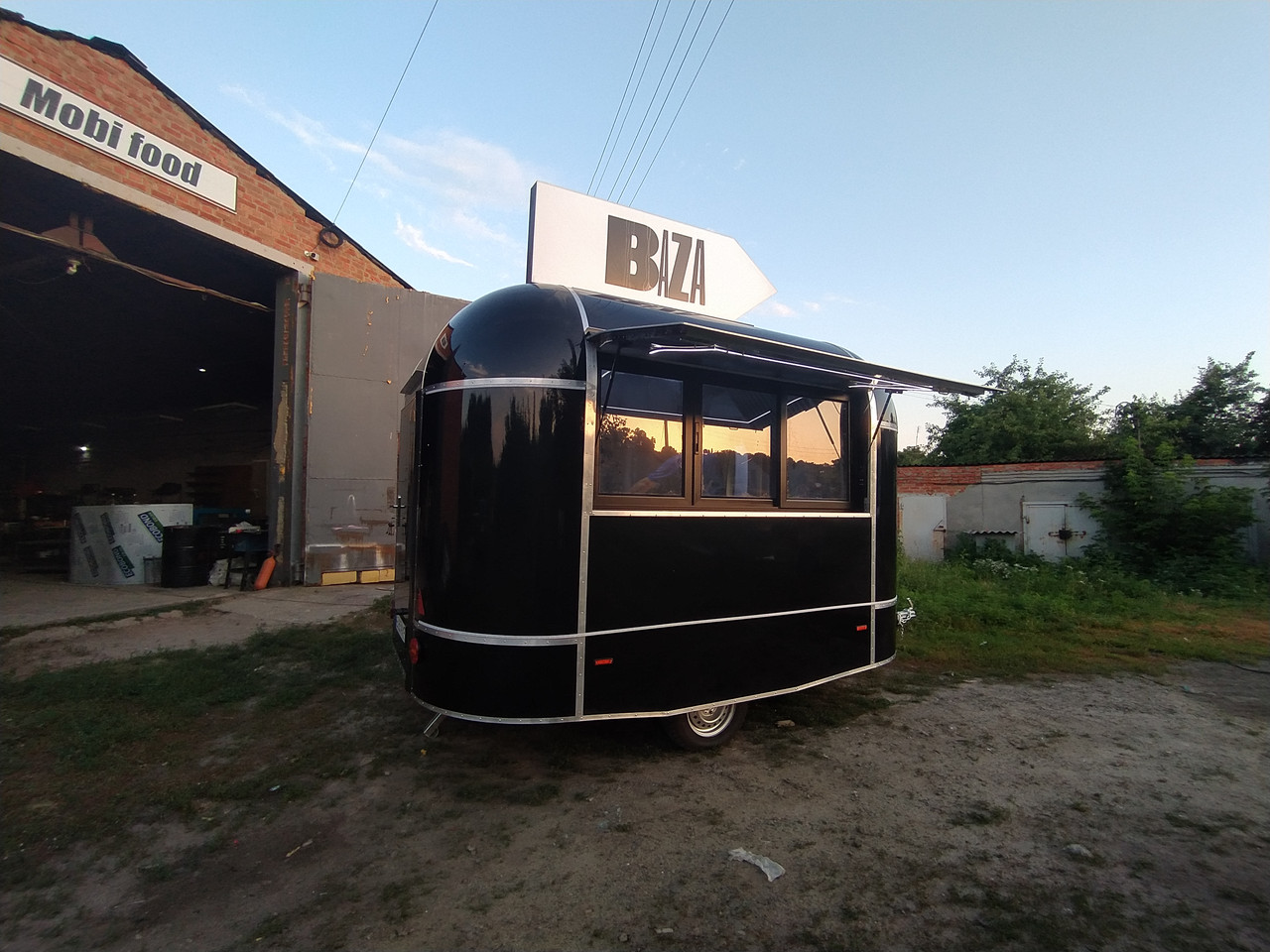 Торговий причіп "АірСтим" 3.5м. (1-осний)., фото 1