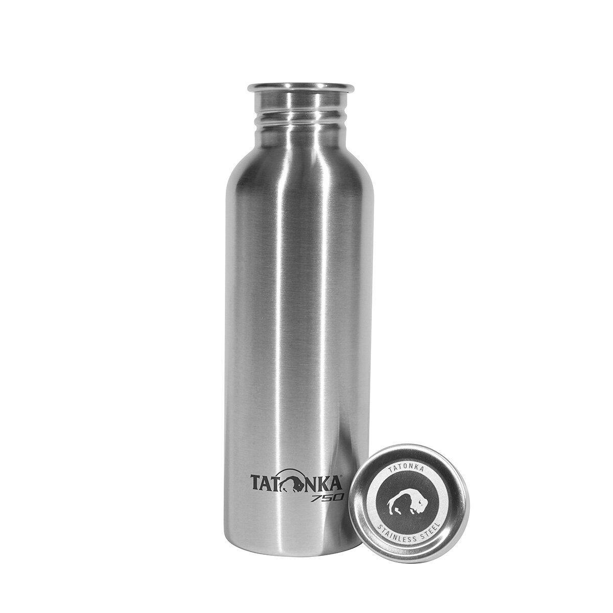 Фляга Tatonka Steel Bottle Premium, Polished, 0,75L (TAT 4191.000) - фото 2 - id-p1608436223