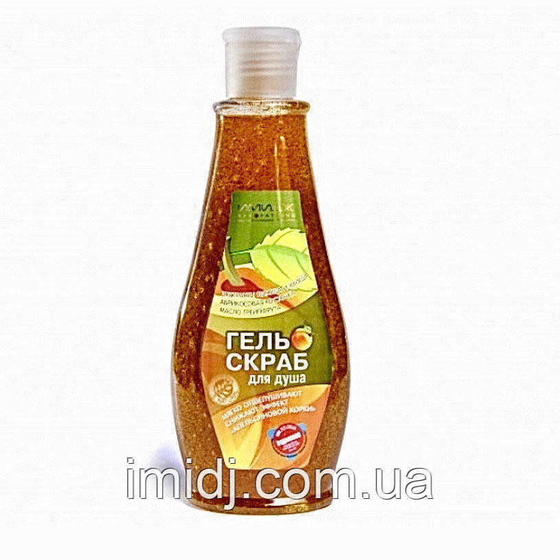 Імідж Гель Скраб для душу " Антицелюлітний" М'яко відлущує знижує ефект "апельсинової кірки", фото 1
