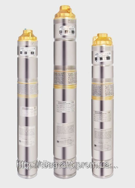 «Euroaqua» Шнековий свердловинний насос EUJ 1,2-100-0,75kW неірж + пульт