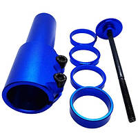 Удлинитель штока вилки велосипеда Shtok 1-1/8" (28.6 мм) Синий (LSHBL) (bbx)
