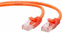 Патч-корд 0.5 м, UTP, Orange, Cablexpert, літій, RJ45, кат.5е (PP12-0.5M/O)