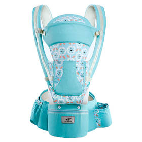 Хипсит переноска Baby Carrier 6 в 1 Голубой (vol-1368)