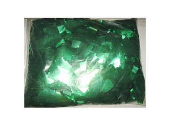 BIG 4201 mylar confetti Конфетті фольговане зеленого кольору, 2cm*5cm, 1 кг