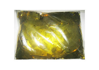 BIG 4201 mylar confetti Конфетті фольговане золотого кольору, 2cm*5cm, 1 кг
