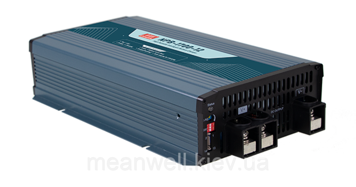 NPB-1700-48 Зарядний пристрій для акумуляторів 1700 Вт 48 В Mean Well, фото 1
