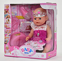 Baby Love BL 018 С Пупс для дівчаток 8 функцій що п'є, їсть, ходить на горщик і плаче