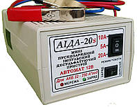 Зарядное устройство для гелевых/кислотных авто аккумуляторов АИДА-20S: 12В АКБ 32-250А*час.