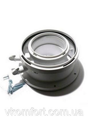 Адаптер для з'єднання котла Bosch з димоходом Ø80/125 мм, фото 1