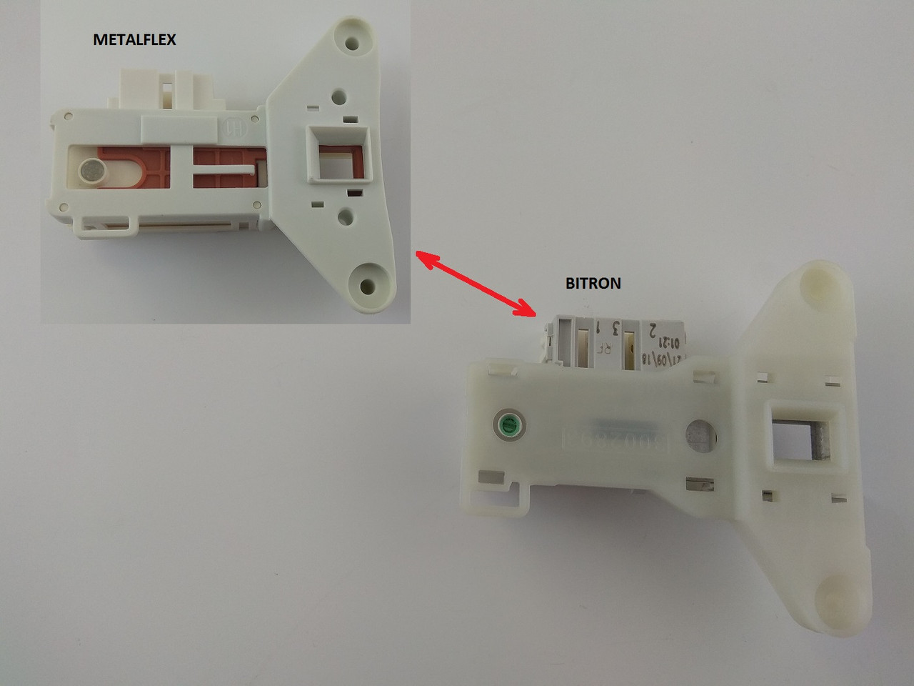 651016770 Замок люка Ardo Whirlpool Zanussi Electrolux Metalflex ZV-446