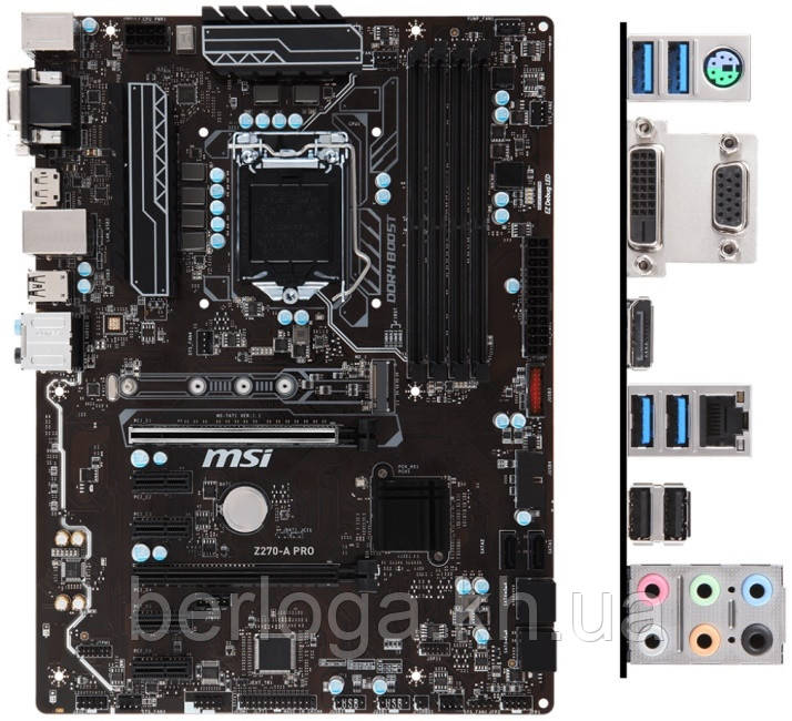 Материнська плата MSI Z270-A PRO