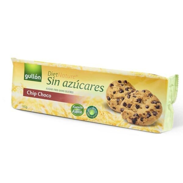 Печиво без цукру Diet Nature Chip Choco Gullon 150 г