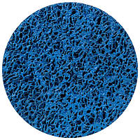 Коло зачистне з нетканого абразиву (корал) Ø125мм на липучці синій середня жорсткість Sigma 9176211