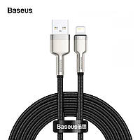 Кабель для зарядки USB на Lightning 2.4A для IPhone/IPad/AirPods BASEUS Data Cable 2м (черный)