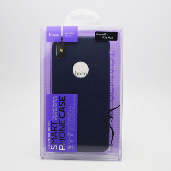 Чохол накладка HOCO "Delicate Shadow" для iPhone XS Max 6.5" Blue, фото 1