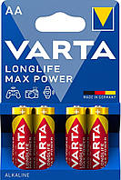 Батарейки VARTA Longlife Max Power AA/LR6 (4шт)