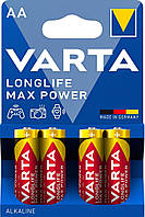 Батарейка VARTA Longlife Max Power AA/LR06 (4шт)