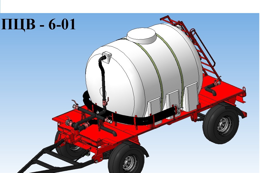 Причіп-цистерна для води ПЦВ-6