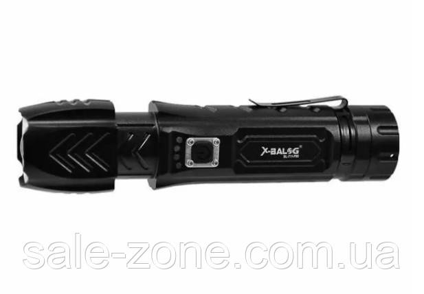 Ручной фонарь X-Balong BL-711-P90 zoom + Power bank + microUSB + 1х18650 + 5 режимов - фото 6 - id-p1608501315
