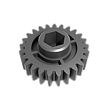 Шестерня Elite MX 2337 C для куплера, D=27.2мм, Z=25шт, Hex=7мм, фото 3