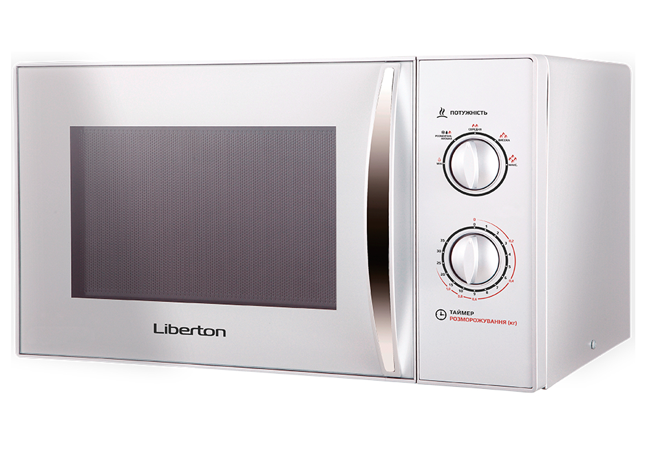 Мікрохвильова піч 23 літри Liberton LMW-2380M white