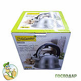 Чайник зі свистком з нержавіючої сталі Maestro 3 літри, фото 8