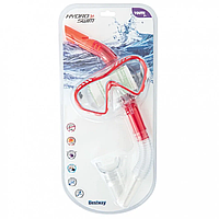 Al Набір для плавання BW 24026, маска, трубка (Червоний)