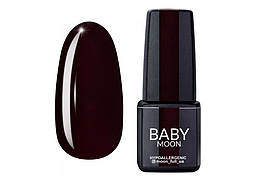 Гель-лак Baby Moon Full Burgundy №003 шоколадно-вишневий, 6мл.