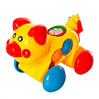 Al Каталка на палиці "Порося" 0379MR (Жовтий)