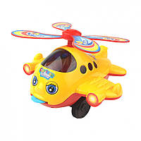 Al Каталка на палиці "Вертоліт" 8500MR 38 см (Жовтий)