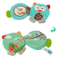 Al Дитяча м'яка книжка C08026/28/29 з прорізувачем (Сова)