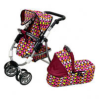 Al Коляска для ляльок 9662M прогулянкова/класична (Серця)