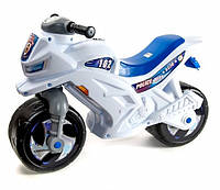Al Беговел мотоцикл 2-х колесный 501-1 (Белый)