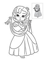 Al Детская книга-раскраска "Принцессы" 403020 с наклейками