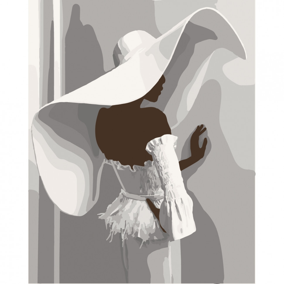 Картина за номерами Пані з Ефіопії Art Craft 10279-AC 40х50 см - фото 1 - id-p1608505252