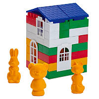 Дитячий конструктор "Лідер" №1 1-219, 50 великих деталей