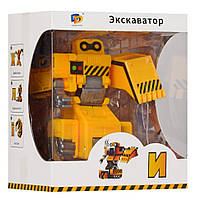 Al Дитячий робот-трансформер Буква D622-H092, 10 см (І-Жовтий)