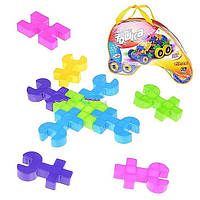 Конструктор з великими деталями «Майстер Тошка» 80037UNK, 220 запчастин