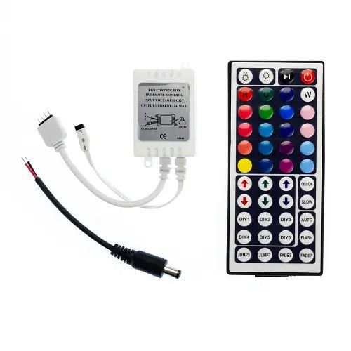 Контролер для RGB стрічки 12А ІК порт 44 кнопки #22 AVT