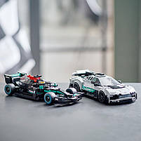 LEGO Speed Champions Mercedes-AMG F1 W12 E Performance і Mercedes-AMG Project One 76909, фото 4