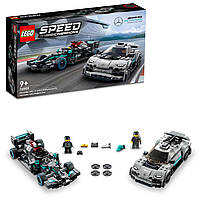LEGO Speed Champions Mercedes-AMG F1 W12 E Performance і Mercedes-AMG Project One 76909, фото 2