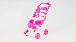 Al Коляска для ляльки 00147 пластикова (Рожевий)